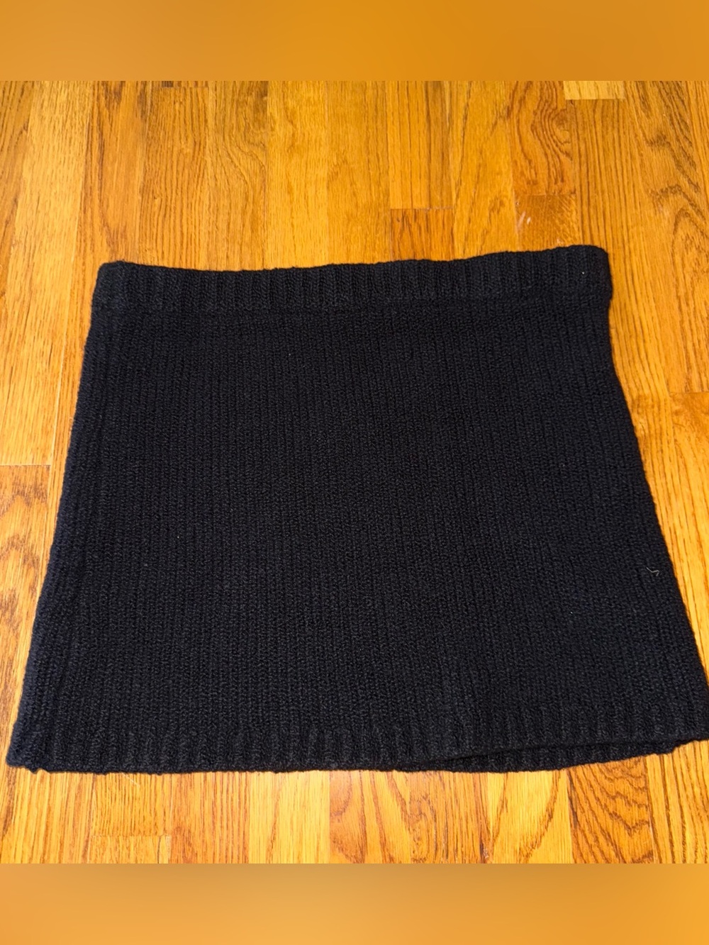 Classic Black Knit Tube Top